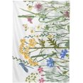 thumbnail image 2 of GZHJMY Herb Wild Flower Tablecloth, Rectangle Waterproof Washable Polyester Table Cover for Picnic Dinner Holiday Party Decor, 60 x 120 Inch, 2 of 7
