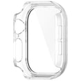 thumbnail image 2 of Funda Tempe Glass PC para Watch Series 10 42MM (Transparente) Rojo Blanco, 2 of 3