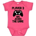 thumbnail image 3 of Inktastic Player 3 Has Joined the Game Boys or Girls Baby Bodysuit, 3 of 5
