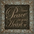 thumbnail image 2 of Williams, Todd 12x12 Gold Ornate Wood Framed with Double Matting Museum Art Print Titled - Have Peace, 2 of 4