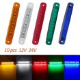 thumbnail image 3 of 10 Uds 9 smd luz ovalada remolque 24v camión caravana camión led indicador de posición lateral lámpara 12v luces remolque, 3 of 5