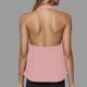 thumbnail image 5 of Camisas holgadas,Vestido informal sin mangas con cuello en V para mujer, mezcla de poliéster, ligero y cómodo, ideal para el hogar, sopatenor, 5 of 9