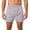 #0468-Gray, variant on Men Summer Plaid Shorts Classic Gingham Pattern Button Front Drawstring Waist Breathable Beach Board Shorts for Young Men