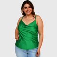 thumbnail image 1 of Top de tirantes en talla extra, modelo 0424 (Verde) verde 38 Roman Fashion Blusa extra 0424, 1 of 6