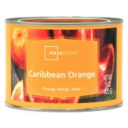 Mainstays 15 Ounce Paint Can Scented Candle Caribbean Orange