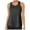 Dark Gray, variant on cocolona Womens Solid Workout Tank Tops Athletic Sports Running Yoga Tank Tops Summer Casual Loose Crew Neck T-shirt Blouse XL