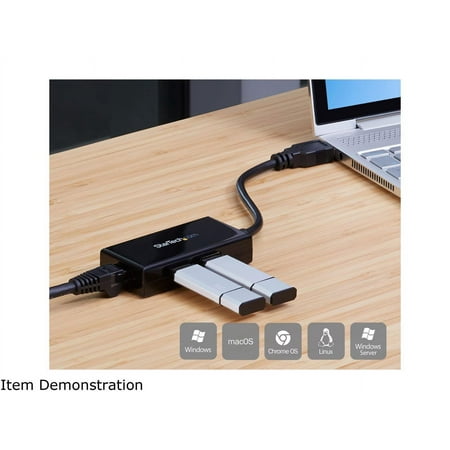 StarTech.com - USB Network adapter - Black