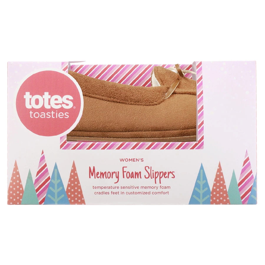 totes toasties memory foam booties