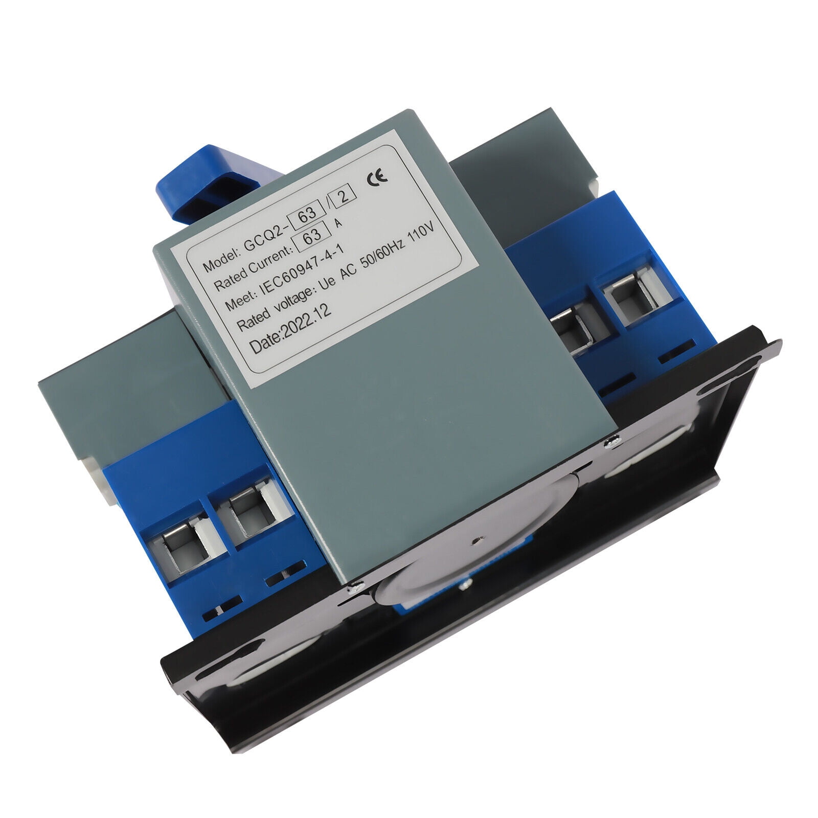 110V 2P 63A Dual Power Automatic Transfer Switch Self Cast Conversion Switch CB Automatic Transfer Switch