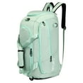 thumbnail image 2 of Minnieouse Bolsa de gimnasio para Fitness, bolsa de almacenamiento portátil para deportes al aire libre, bolsillos con cremallera, Bolsas de mensajero y de hombro Verde, 2 of 6