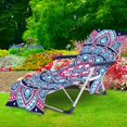 thumbnail image 4 of Beach Recliner Towel Soft Comfortable Lounger Chair Cover, 4 of 6