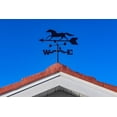 thumbnail image 5 of EZ Vane Running Horse Weathervane | Garden Mount | 14 Gauge Steel | Sealed Ball Bearings | Home or Garden, 5 of 10