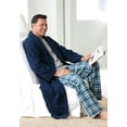 thumbnail image 5 of KingSize Men's Big & Tall Terry Bathrobe With Pockets, 5 of 6