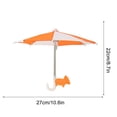 thumbnail image 6 of UV Protection Phone Umbrella for Sun, 2025 New Adjustable Suction Cup Phone Umbrella, Cell Phone Umbrella Sun Shade with Universal Piggy Stand for Block Glare Anti-Reflection, 6 of 6