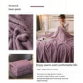thumbnail image 3 of Cooling Blankets Coralline Rug with Wheat Grain Blanket Thick Wool Warm Blanket Double Sided Cold Effect 27x39IN Rest Cooling Comforter Couch Blankets And Throws Oversized for Sofa Bedroom, 3 of 7