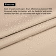 thumbnail image 5 of Uxcell Pearlescent Film Flower Wrapping Paper 22.8x22.8 Inch Waterproof Lotus Root Gray Pack of 20, 5 of 7