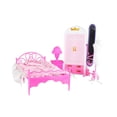 thumbnail image 5 of 5x 1:6 Scale Doll Furniture Accessories Bed Wardrobe Miniature Model Mannequin Stand Mirror Table Lamp for Home, Living Room, 5 of 8