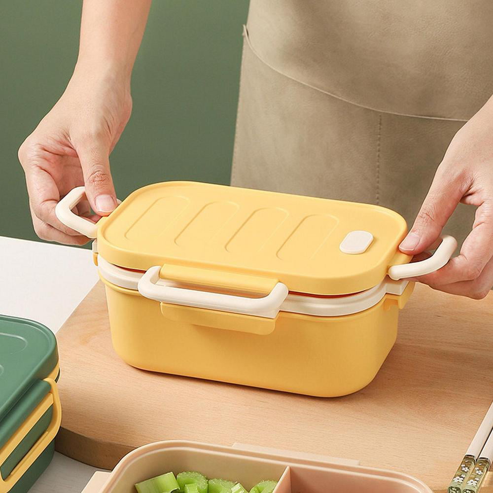 Stackable Bento Box, Adult Lunch Box Lunch Container, Two Layers Lunch  Organizer with Divider Food G…See more Stackable Bento Box, Adult Lunch Box