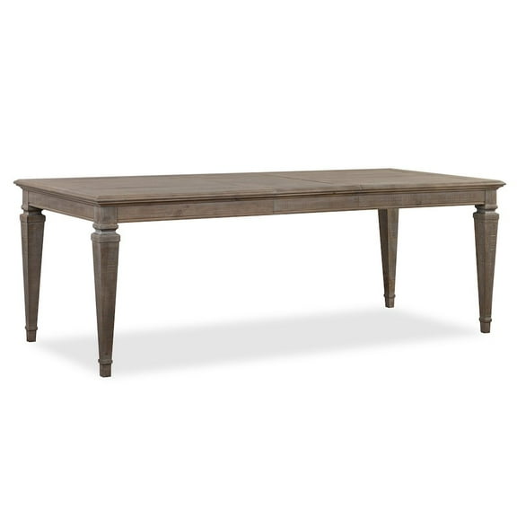 Magnussen Home Lancaster Dovetail Grey Extendable Rectangular Dining Table