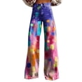 thumbnail image 2 of Pink Women's Casual Pants, Women'S Loose Fashion Plus Size Printed Casual Pants,Women's Casual Pants 4XL, 2 of 4