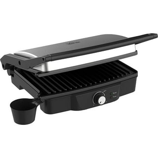 VEVOR Commercial Panini Press Grill Electric Grill Griddle 3600W Double Plate Flat Sus