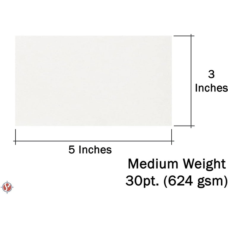 Chipboard Cardboard Sheets - Medium Weight - 50 per Pack. (8.5 X