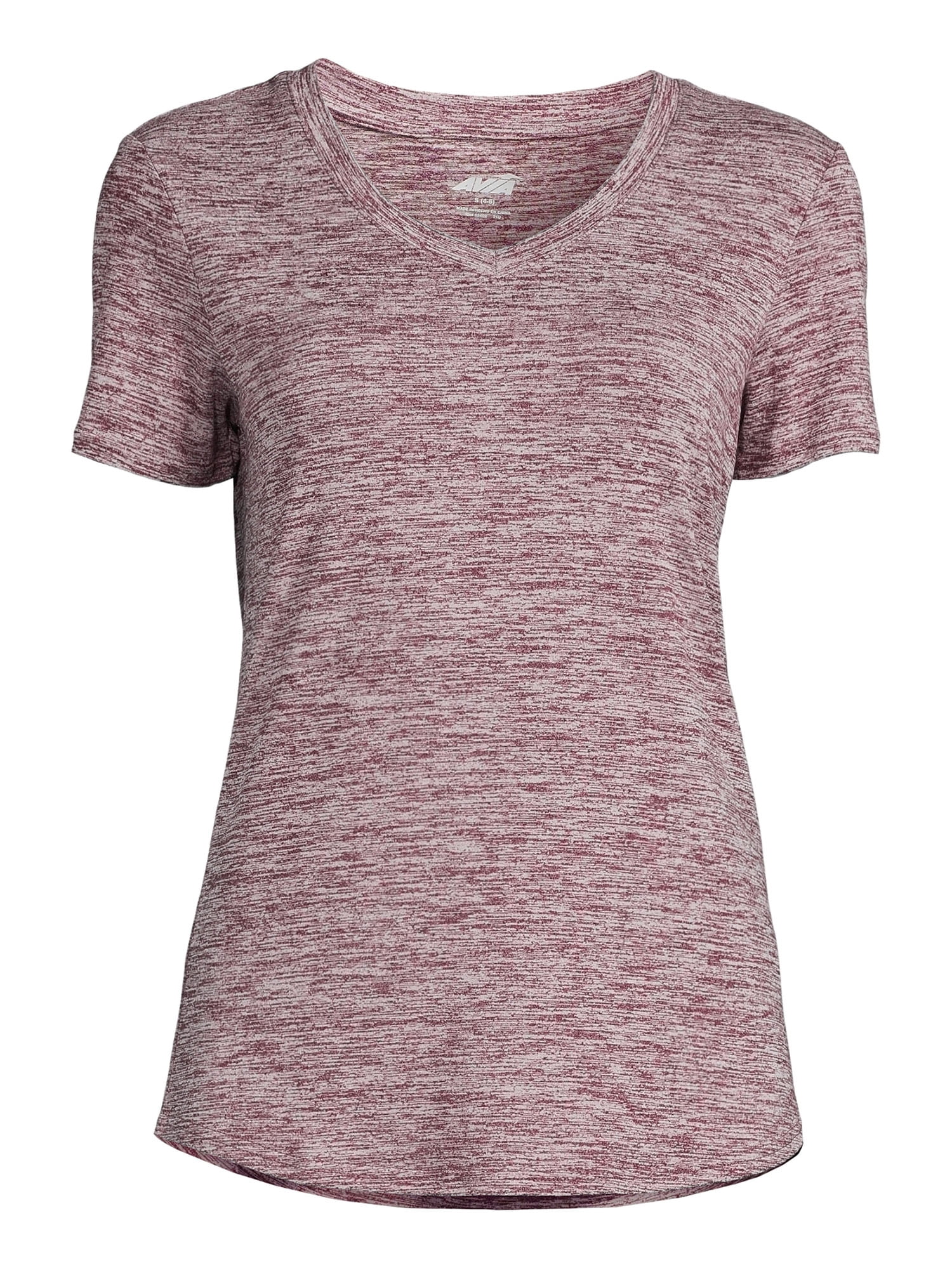 Avia Women's Transition V-Neck Short Sleeve T-Shirt