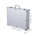 thumbnail image 2 of unbranded Caja De Almacenamiento De Aluminio Para Herramientas Con Compartimentos Y Asa Portátil Color Plateado, 2 of 6