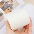 thumbnail image 4 of 1 Pack Full Adhesive Sticky Notes with Pull-Out Dispenser, Total 150 Sheets / 2.1 x 2.7 Inch Sticky Note Pad, Self-Adhesive Sticky Notes Roll Transparent Post Its Tape for Note Taking, Clear, 4 of 9