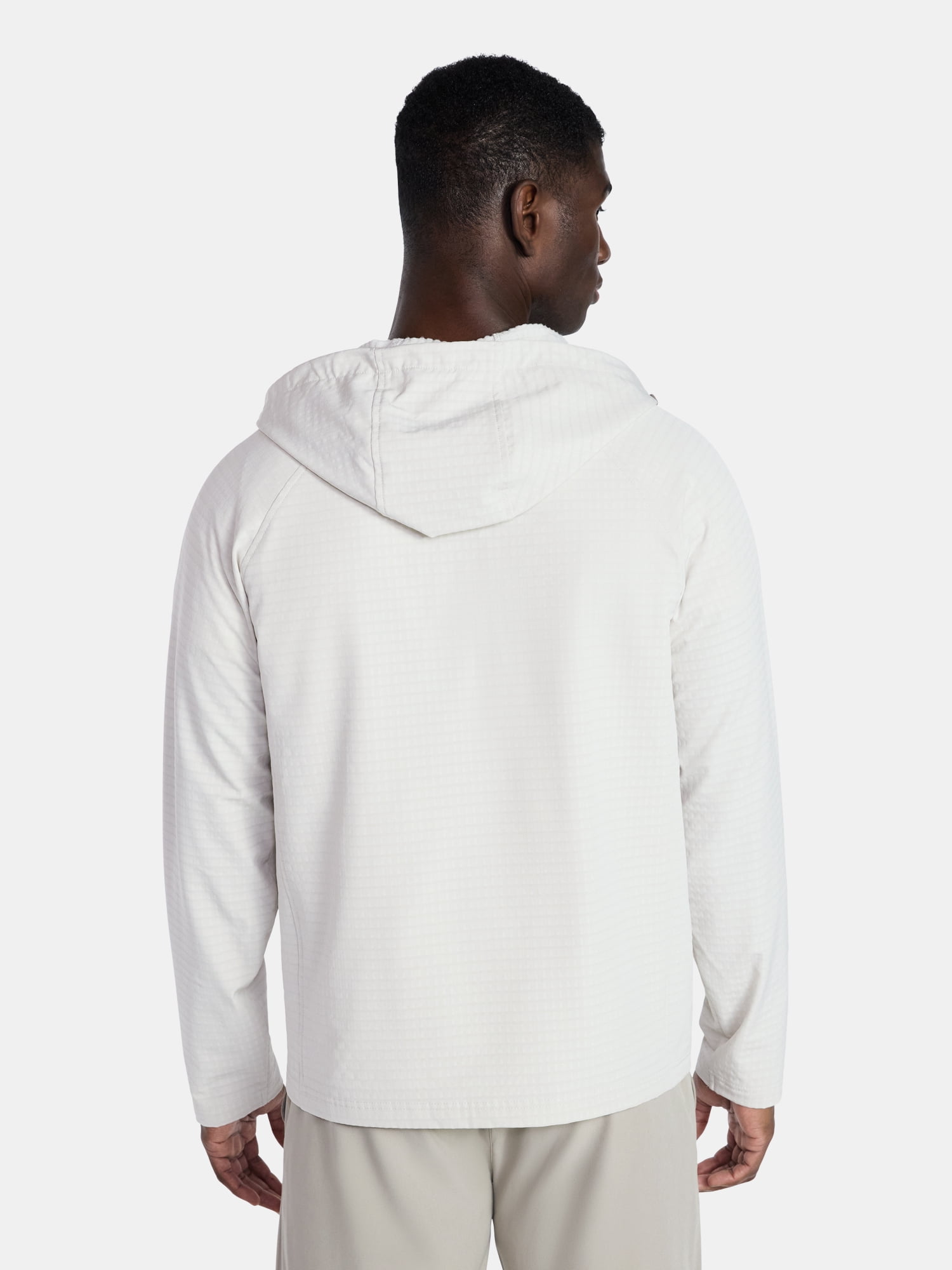 Reebok Men and Big Men's Textured Stretch Jacket with Chest Pocket, Sizes S-3XL