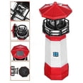 thumbnail image 3 of Faro de energía solar, luz de jardín de faro giratorio LED, lámpara de césped de jardín, luz decorativa de patio decorativo para el hogar al aire libre Adepaton MZQ-0893-1, 3 of 8