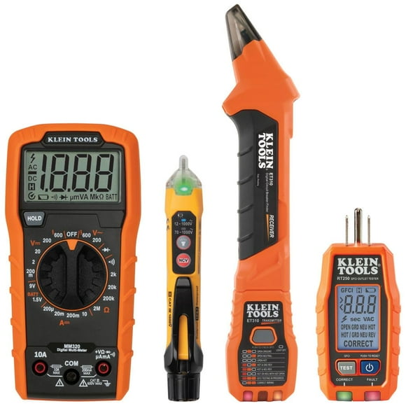Kit de búsqueda de disyuntores Klein Tools 80101 con multímetro
