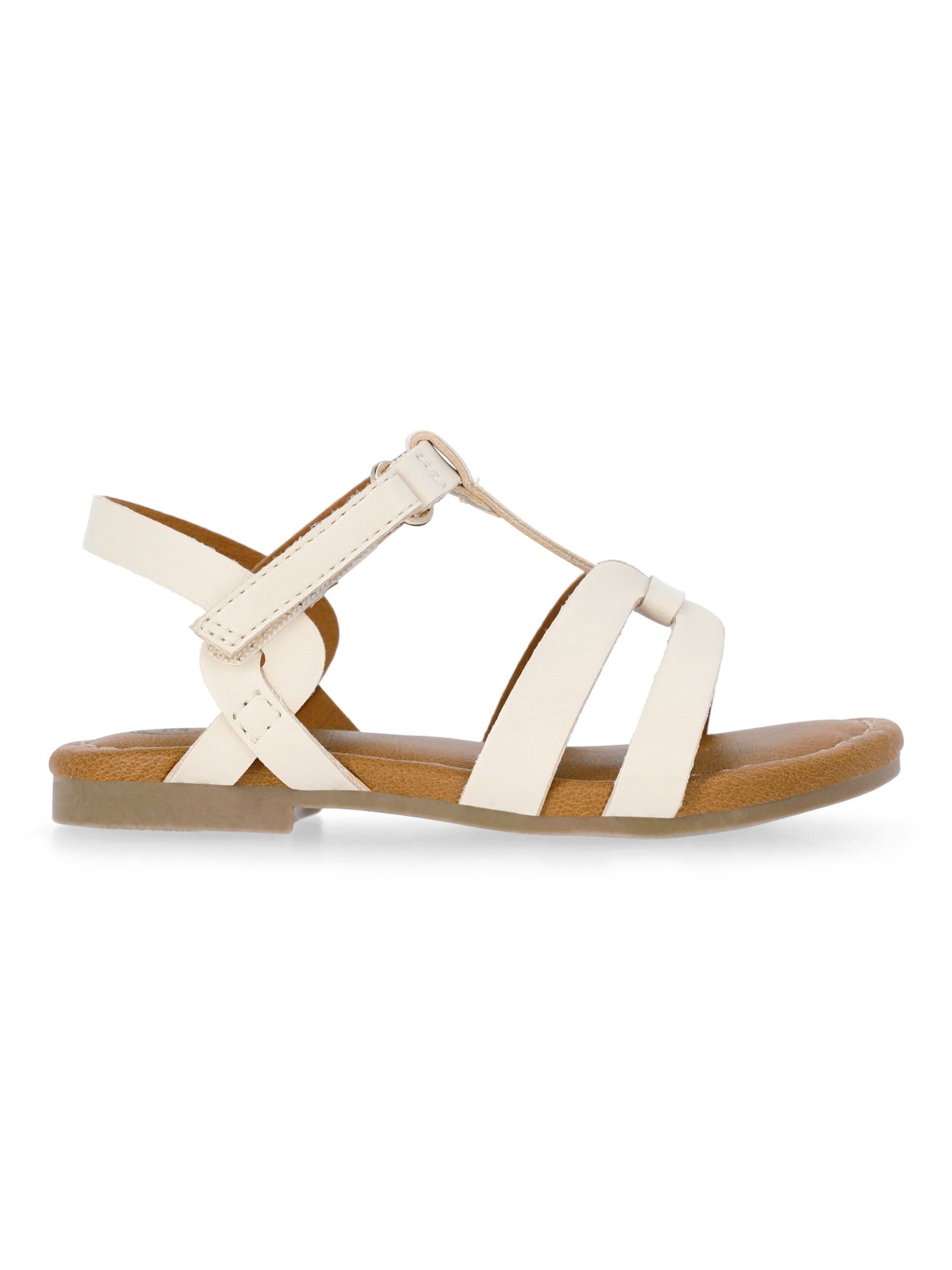 Wonder Nation Baby and Toddler Girls Knot Strappy Sandals