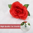 thumbnail image 3 of Decoración de coche para boda, decoración de coche, decoración de organza, decoración de rosas para pareja de novios, guirnalda de boda, decoración de coche para boda, romántico día de San Valentín, 3 of 5