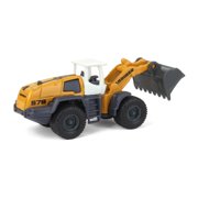 Liebherr 576 Wheel Loader Yellow with White Top Diecast Model by Siku