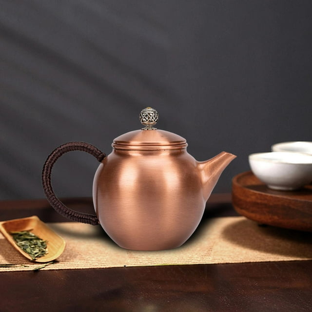 Elodie Copper Tea Kettle Multifunction Comfortable Handle Water Kettle Small Copper Pot