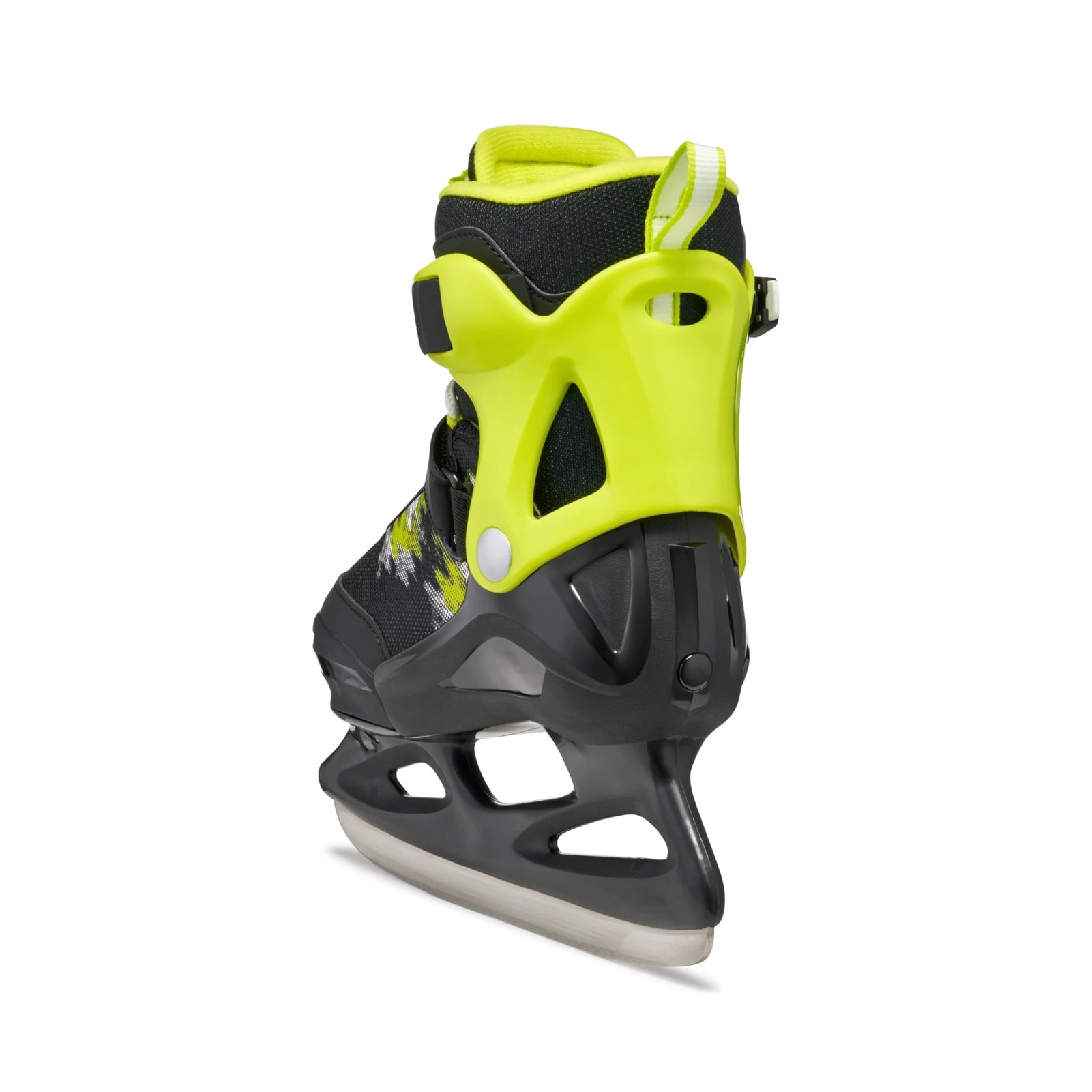 ROLLERBLADE Kid's Bladerunner Micro Ice Black/Lime Skates, Size: 02-05