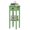 Green, variant on Green 2-Tier Multipurpose End Table with Slide-Out Storage Drawer & Elevated Lower Shelf, Anti-Toppling Stable Accent Side Table 33 Lbs Top Load Capacity, Compact Storage Nightstand for Living Room &