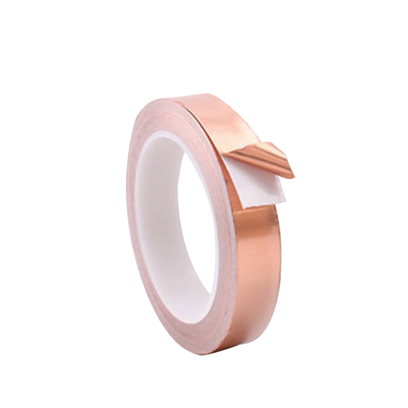 6mm x10m Foil Tape Single-Sided Conductive Self Adhesive Copper Heat Insulation