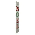 thumbnail image 3 of Northlight 47.5" Red Buffalo Plaid Wooden Noel Christmas Porch Board Sign Decoration, 3 of 6