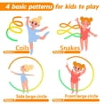 thumbnail image 4 of Cinta de Gimnasia Cikyner Paquete de 2 Colores con Palo para Niñas, 4 of 7