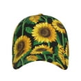 thumbnail image 2 of Fotbe Sunflower 1 Baseball Cap, Sunflower 1 Print Dad Hat,Outdoor Hat,Adjustable Sports Cap, Perfect For Activities, 2 of 9
