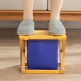 thumbnail image 2 of Portable Toilet Potty Compact Lightweight Folding for Car Camping Lemon Yellow, 2 of 8