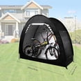 thumbnail image 4 of Bike Storage Tent with 210D Oxford Fabric PU4000 Waterproof,Heavy-Duty Bike Shelter for 2-3 Bikes Motorcycles Lawn Mowers,Outdoor Bike Shed Cover for Backyard Garage Camping Tools, 4 of 16
