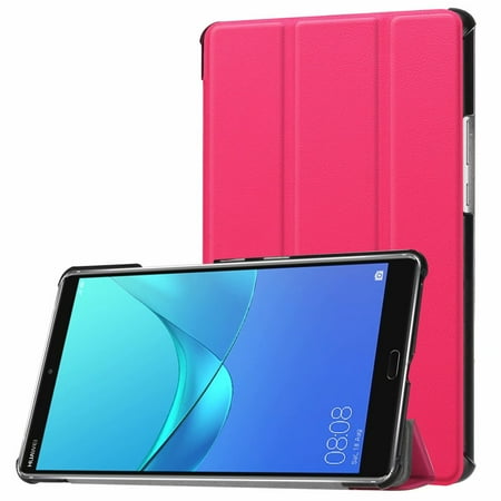 MediaPad T3 8.0 Case, Dteck Tri-Folding Stand Cover For 8.0