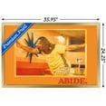 thumbnail image 3 of The Big Lebowski - Abide Wall Poster, 22.375" x 34", Framed, 3 of 3