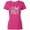Cyber Pink, variant on Inktastic 100 Days of School Pastel Stars Women's T-Shirt