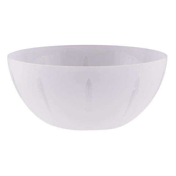 YBM Home 10-inch Plastic Mixing Bowl for Everyday Meals - Ideal for Cereal, Snacks, Popcorn, Salad