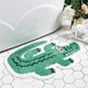 thumbnail image 2 of Bonita y suave alfombrilla pequeña con forma de cocodrilo para baño, alfombrilla de baño para sala de exposición, alfombrillas de baño antideslizantes, alfombra de área de juegos para niños, accesori Namotu WRLF-138, 2 of 5