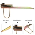 thumbnail image 2 of Minkissy Umbrella Beach Anchor Iron Stabilization Beach Activities 1Pcs, 2 of 8